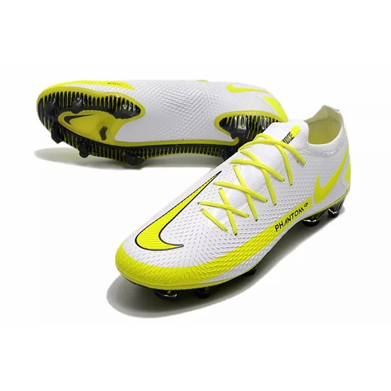 Botas de Fútbol Nike Phantom GT Elite FG Blanco&Amarillo (#39~#45)