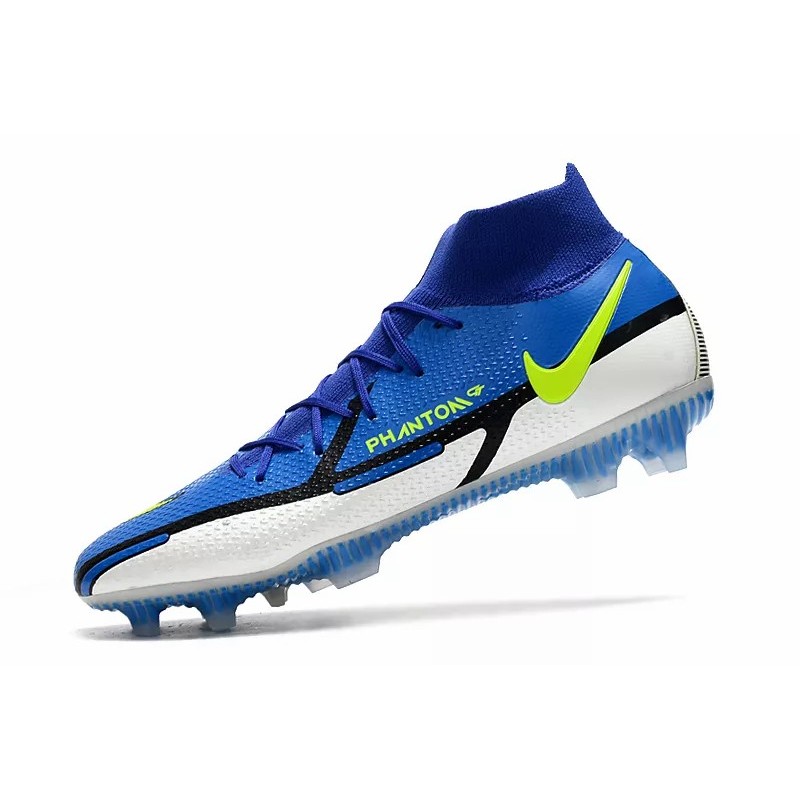 Botas de Fútbol Nike Phantom GT Elite Dynamic Fit FG Azul&Blanco (#39~#45)