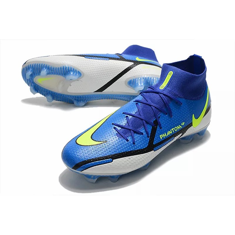 Botas de Fútbol Nike Phantom GT Elite Dynamic Fit FG Azul&Blanco (#39~#45)