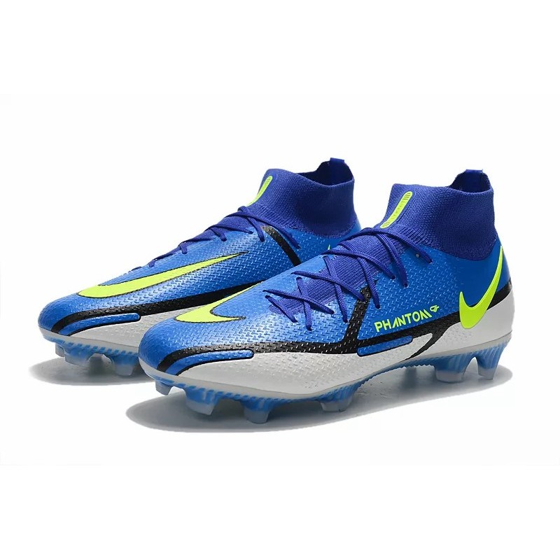 Botas de Fútbol Nike Phantom GT Elite Dynamic Fit FG Azul&Blanco (#39~#45)