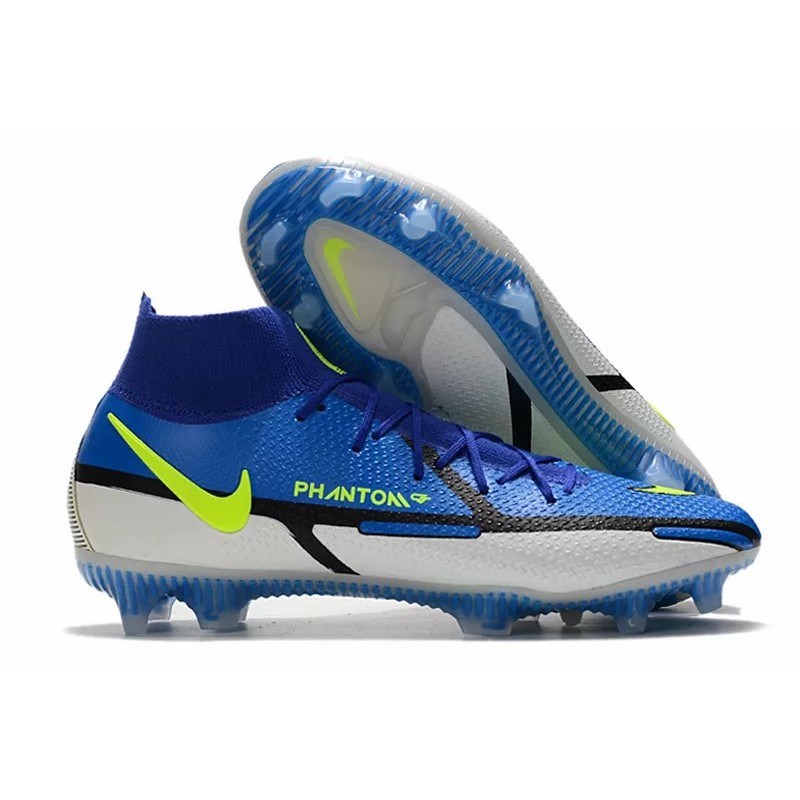 Botas de Fútbol Nike Phantom GT Elite Dynamic Fit FG Azul&Blanco (#39~#45)