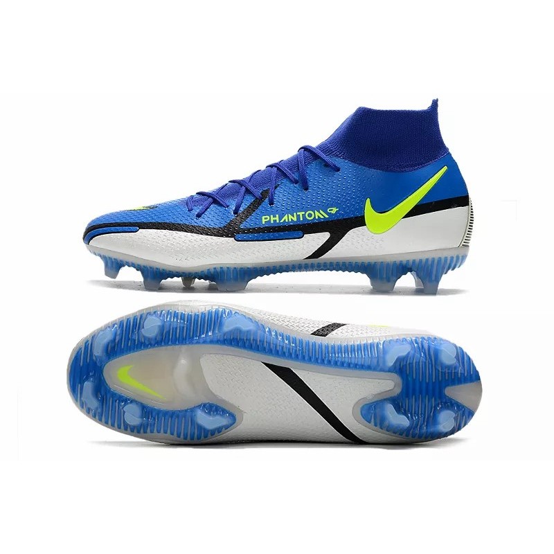 Botas de Fútbol Nike Phantom GT Elite Dynamic Fit FG Azul&Blanco (#39~#45)