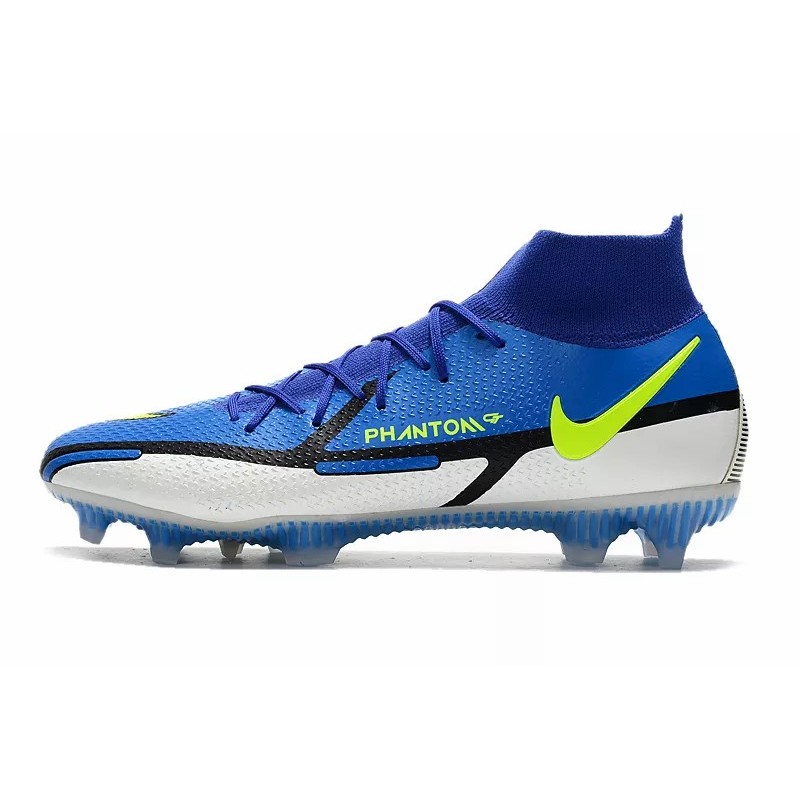 Botas de Fútbol Nike Phantom GT Elite Dynamic Fit FG Azul&Blanco (#39~#45)