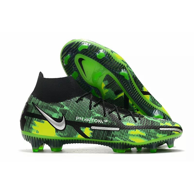 Botas de Fútbol Nike Phantom GT Elite Dynamic Fit FG Verde&Negro (#39~#45)