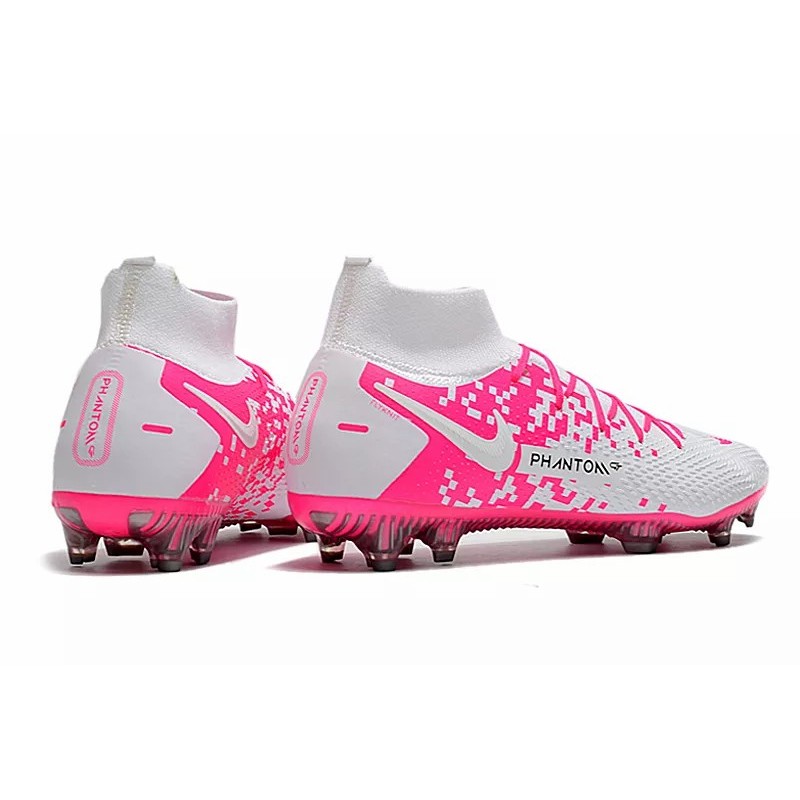 Botas de Fútbol Nike Phantom GT Elite Dynamic Fit FG Blanco&Rosa (#39~#45)