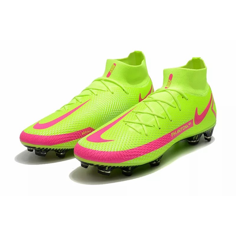Botas de Fútbol Nike Phantom GT Elite Dynamic Fit FG Verde Fluorescente (#39~#45)