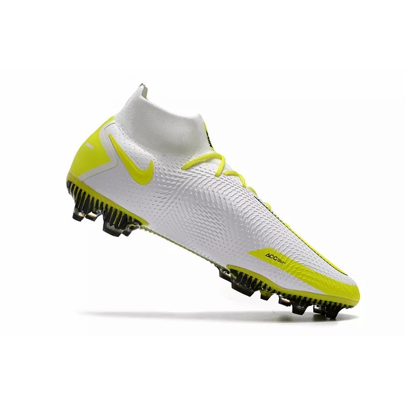 Botas de Fútbol Nike Phantom GT Elite Dynamic Fit FG Blanco&Amarillo (#39~#45)