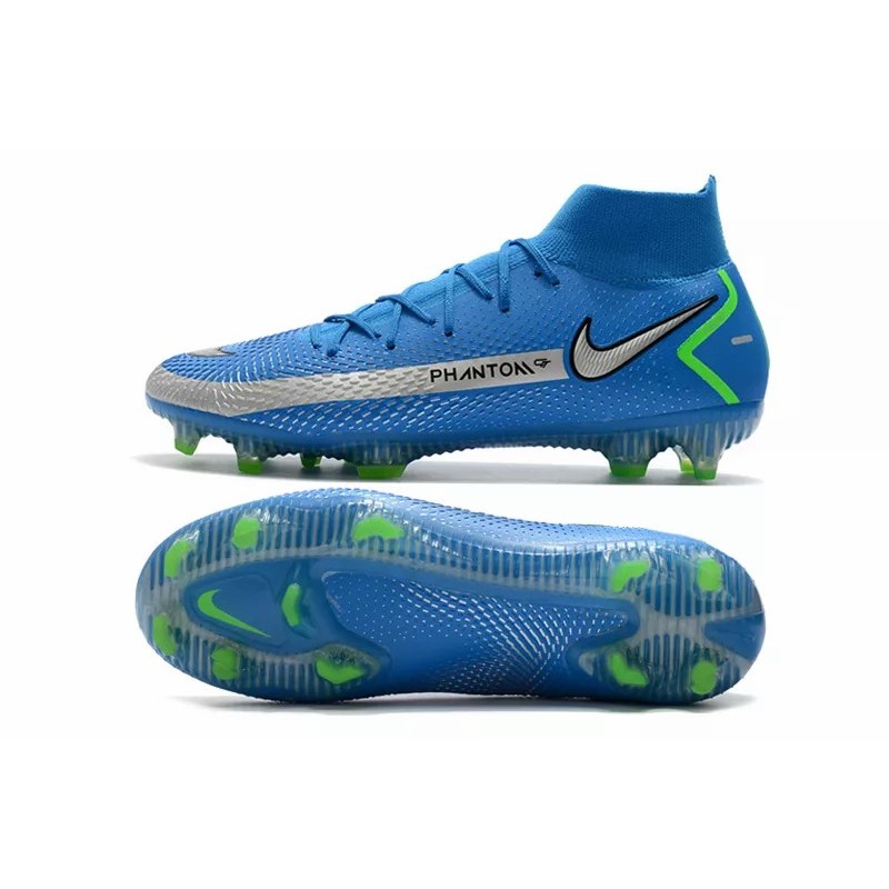 Botas de Fútbol Nike Phantom GT Elite Dynamic Fit FG Azul (#39~#45) Botas de Fútbol Nike Phantom GT Elite Dynamic Fit FG Azul (#39~#45)