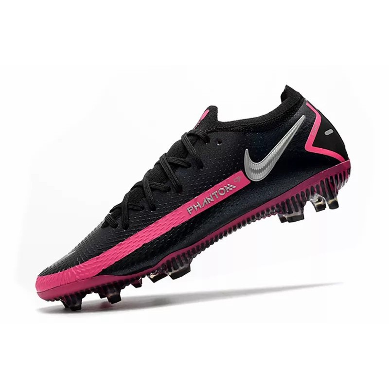 Botas de Fútbol Nike Phantom GT Elite FG Negro&Rosado (#39~#45)