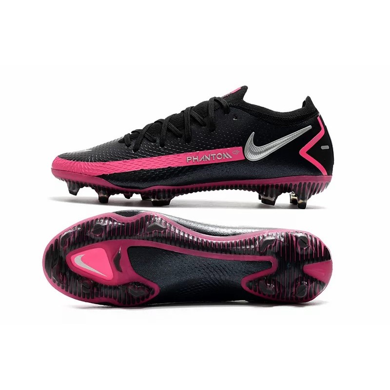 Botas de Fútbol Nike Phantom GT Elite FG Negro&Rosado (#39~#45)