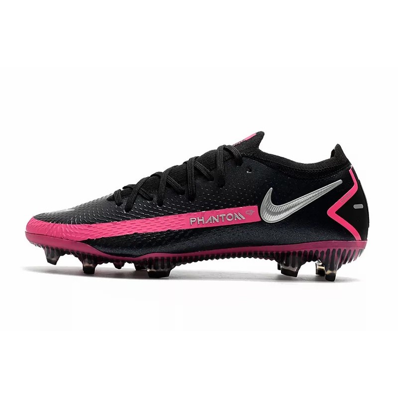 Botas de Fútbol Nike Phantom GT Elite FG Negro&Rosado (#39~#45)