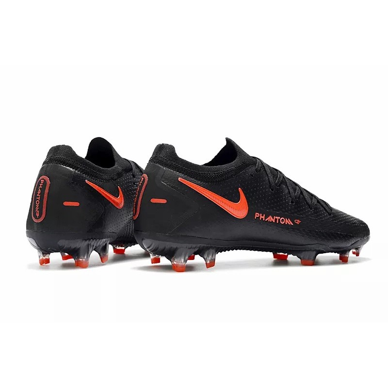 Botas de Fútbol Nike Phantom GT Elite FG Negro&Rojo (#39~#45)