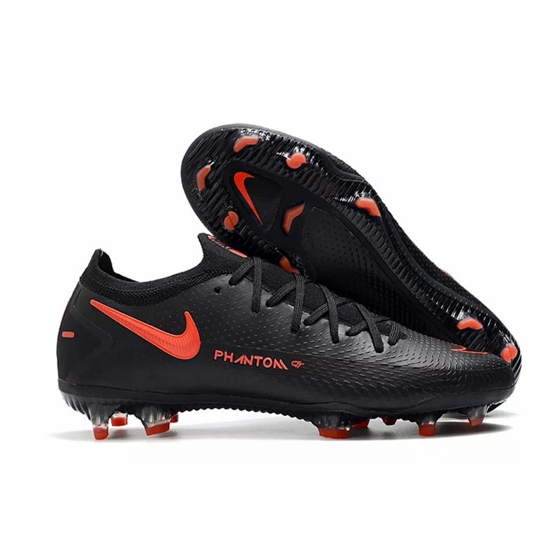 Botas de Fútbol Nike Phantom GT Elite FG Negro&Rojo (#39~#45)