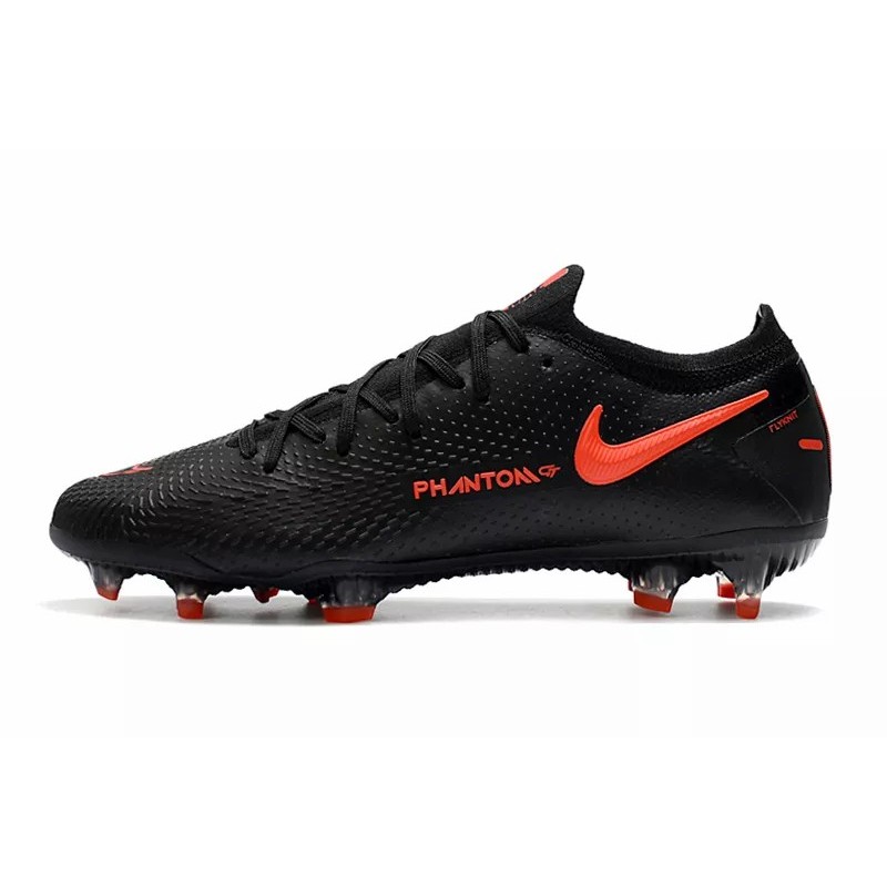 Botas de Fútbol Nike Phantom GT Elite FG Negro&Rojo (#39~#45)