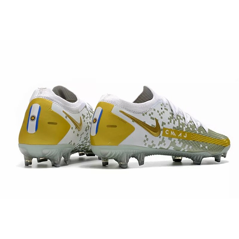 Botas de Fútbol Nike Phantom GT Elite FG Amarillo / Gris&Blanco&Amarillo / Blanco&Gris / Negro&Blanco / Rosado&Verde Oscuro / Blanco / Gris&Azul / Blanco&Amarillo / Amarillo Fluorescente (#39~#45)