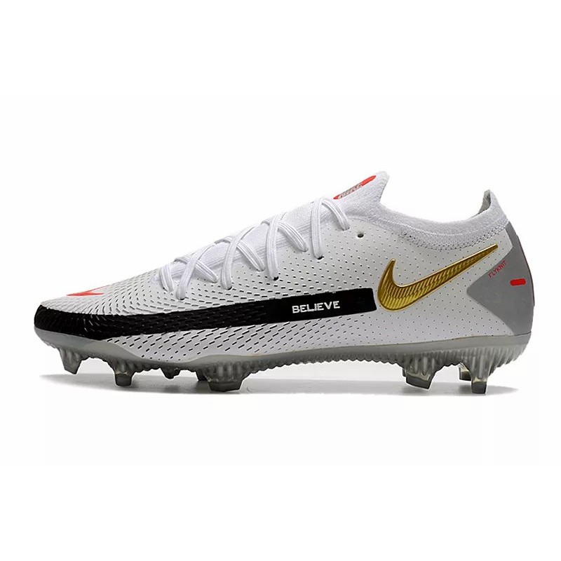 Botas de Fútbol Nike Phantom GT Elite FG Amarillo / Gris&Blanco&Amarillo / Blanco&Gris / Negro&Blanco / Rosado&Verde Oscuro / Blanco / Gris&Azul / Blanco&Amarillo / Amarillo Fluorescente (#39~#45)
