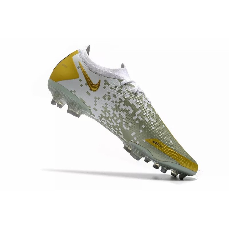 Botas de Fútbol Nike Phantom GT Elite FG Amarillo / Gris&Blanco&Amarillo / Blanco&Gris / Negro&Blanco / Rosado&Verde Oscuro / Blanco / Gris&Azul / Blanco&Amarillo / Amarillo Fluorescente (#39~#45)