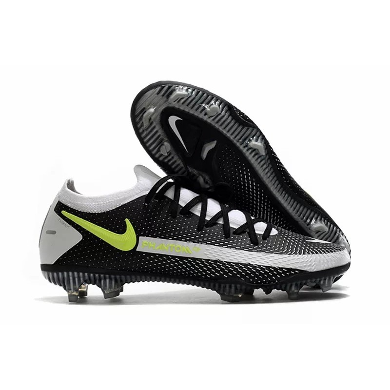 Botas de Fútbol Nike Phantom GT Elite FG Amarillo / Gris&Blanco&Amarillo / Blanco&Gris / Negro&Blanco / Rosado&Verde Oscuro / Blanco / Gris&Azul / Blanco&Amarillo / Amarillo Fluorescente (#39~#45)