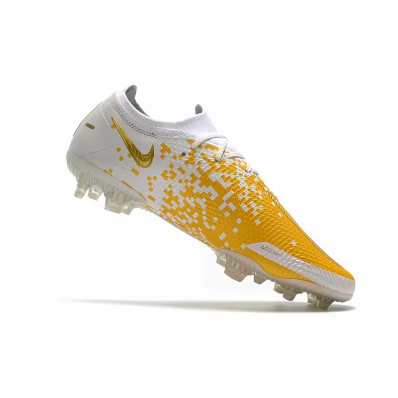 Botas de Fútbol Nike Phantom GT Elite FG Amarillo / Gris&Blanco&Amarillo / Blanco&Gris / Negro&Blanco / Rosado&Verde Oscuro / Blanco / Gris&Azul / Blanco&Amarillo / Amarillo Fluorescente (#39~#45)