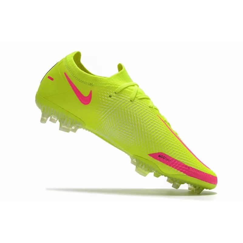 Botas de Fútbol Nike Phantom GT Elite FG Amarillo / Gris&Blanco&Amarillo / Blanco&Gris / Negro&Blanco / Rosado&Verde Oscuro / Blanco / Gris&Azul / Blanco&Amarillo / Amarillo Fluorescente (#39~#45)