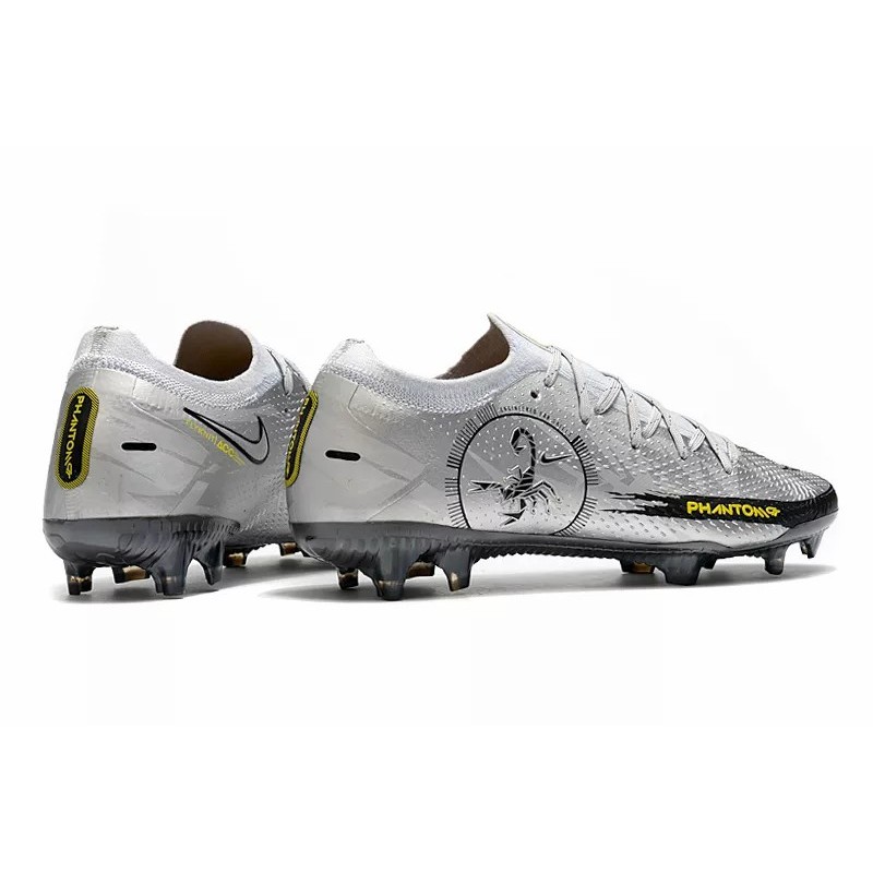 Botas de Fútbol Nike Phantom Scorpion Elite FG Plateado (#38~#45)