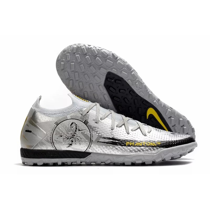 Botas de Fútbol Nike Phantom Scorpion Elite TF Plateado (#39~#45)