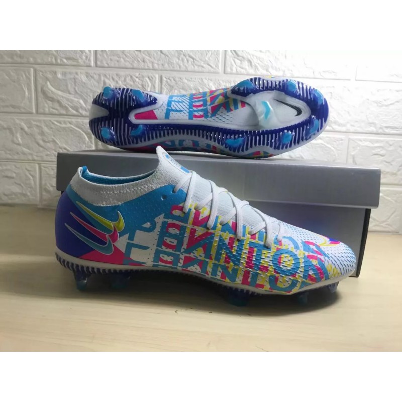Botas de Fútbol Nike Phantom GT Elite 3D FG Blanco&Multicolor (#39~#45)
