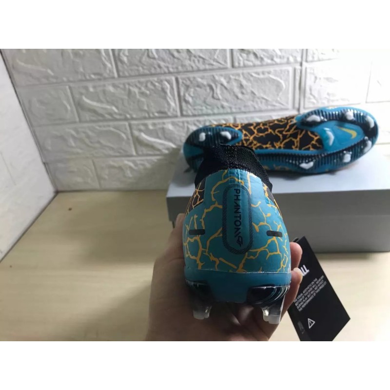 Botas de Fútbol Nike Phantom GT Elite 3D FG Naranja&Turquesa (#38~#45)