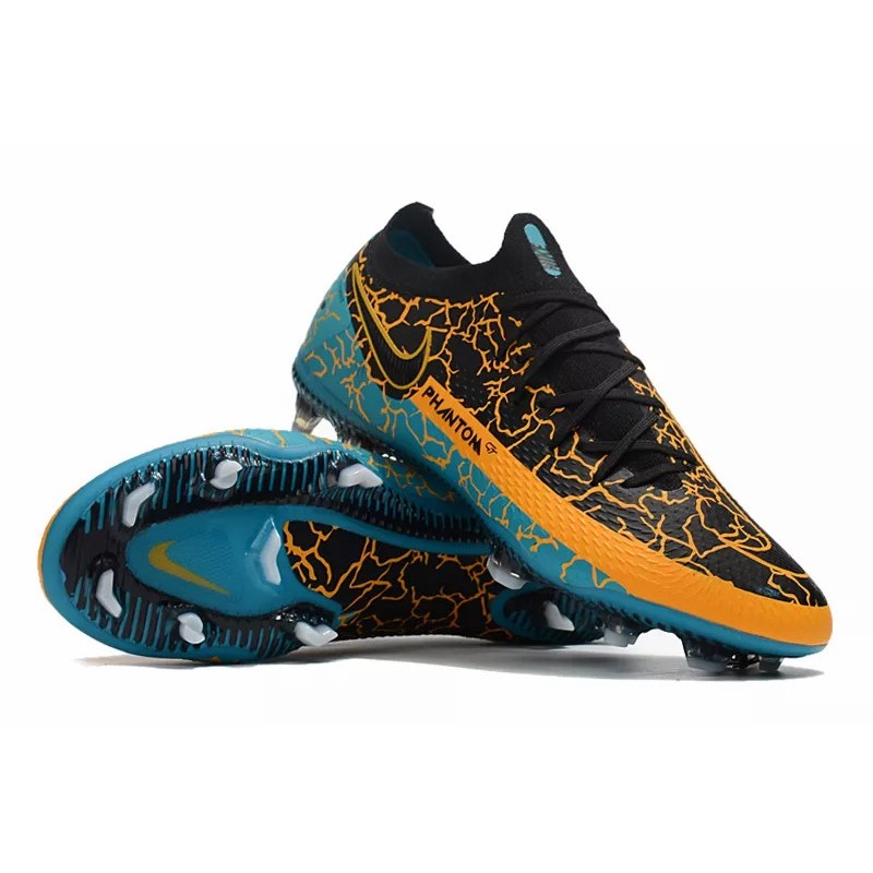 Botas de Fútbol Nike Phantom GT Elite 3D FG Naranja&Turquesa (#38~#45)