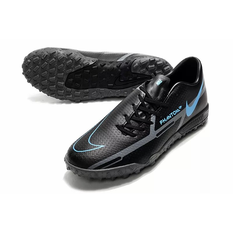 Botas de Fútbol Nike React Phantom GT2 Pro TF Negro&Azul / Blanco&Rojo (#39~#45)