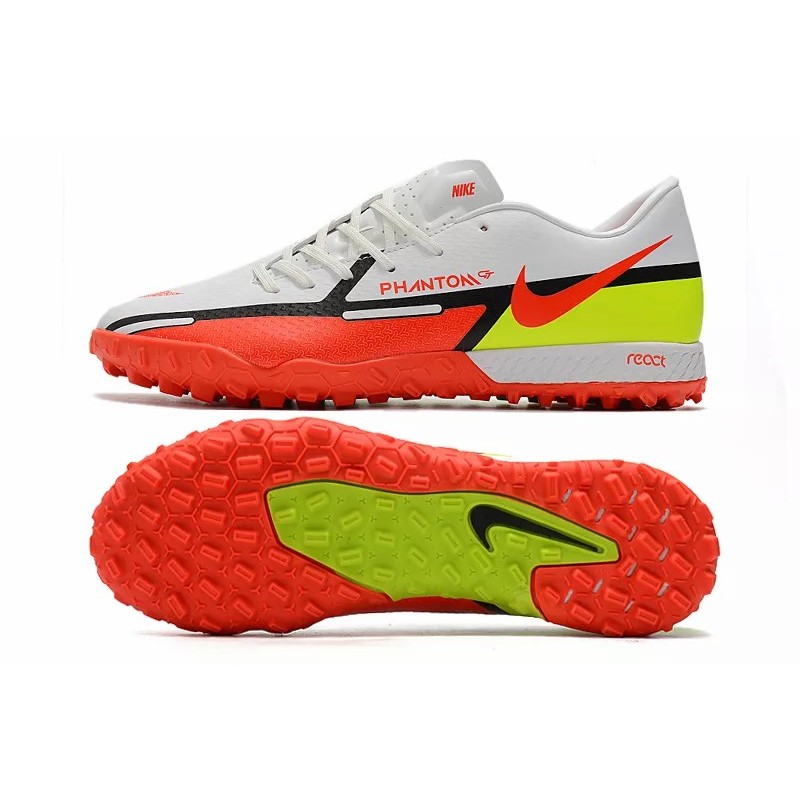 Botas de Fútbol Nike React Phantom GT2 Pro TF Negro&Azul / Blanco&Rojo (#39~#45)