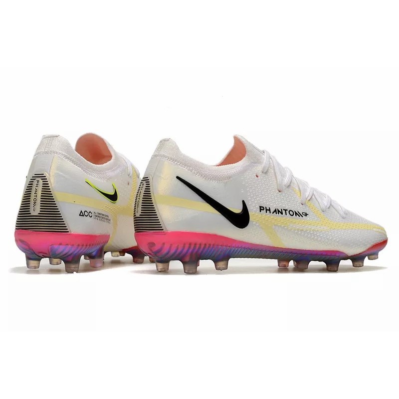 Botas de Fútbol Nike Phantom GT Elite AG-Pro Azul Marino&Púrpura / Marfil / Blanco&Rojo / Verde Fluorescente / Blanco&Multicolor / Plateado / Negro&Rojo / Negro&Rosado / Blanco&Rosado (#39~#45)