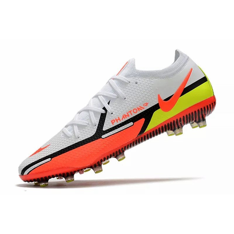 Botas de Fútbol Nike Phantom GT Elite AG-Pro Azul Marino&Púrpura / Marfil / Blanco&Rojo / Verde Fluorescente / Blanco&Multicolor / Plateado / Negro&Rojo / Negro&Rosado / Blanco&Rosado (#39~#45)