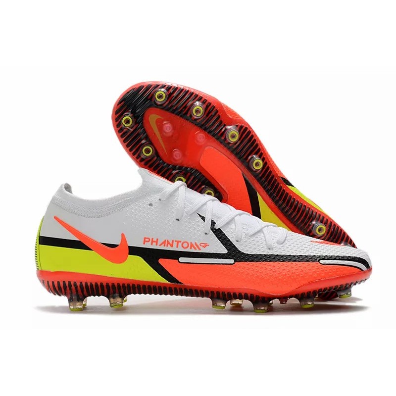 Botas de Fútbol Nike Phantom GT Elite AG-Pro Azul Marino&Púrpura / Marfil / Blanco&Rojo / Verde Fluorescente / Blanco&Multicolor / Plateado / Negro&Rojo / Negro&Rosado / Blanco&Rosado (#39~#45)
