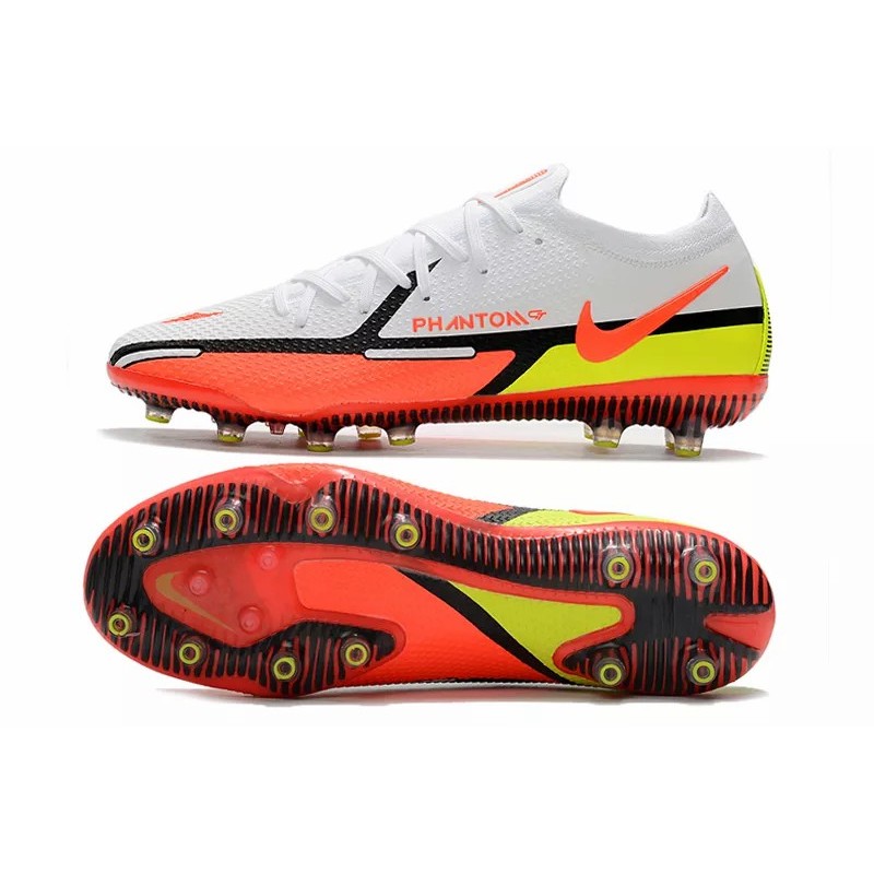 Botas de Fútbol Nike Phantom GT Elite AG-Pro Azul Marino&Púrpura / Marfil / Blanco&Rojo / Verde Fluorescente / Blanco&Multicolor / Plateado / Negro&Rojo / Negro&Rosado / Blanco&Rosado (#39~#45)
