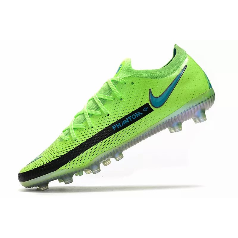Botas de Fútbol Nike Phantom GT Elite AG-Pro Azul Marino&Púrpura / Marfil / Blanco&Rojo / Verde Fluorescente / Blanco&Multicolor / Plateado / Negro&Rojo / Negro&Rosado / Blanco&Rosado (#39~#45)