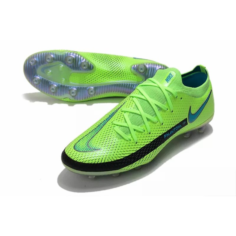 Botas de Fútbol Nike Phantom GT Elite AG-Pro Azul Marino&Púrpura / Marfil / Blanco&Rojo / Verde Fluorescente / Blanco&Multicolor / Plateado / Negro&Rojo / Negro&Rosado / Blanco&Rosado (#39~#45)