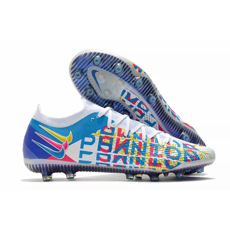 Botas de Fútbol Nike Phantom GT Elite AG-Pro Azul Marino&Púrpura / Marfil / Blanco&Rojo / Verde Fluorescente / Blanco&Multicolor / Plateado / Negro&Rojo / Negro&Rosado / Blanco&Rosado (#39~#45)
