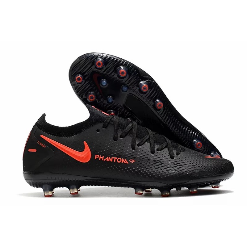 Botas de Fútbol Nike Phantom GT Elite AG-Pro Azul Marino&Púrpura / Marfil / Blanco&Rojo / Verde Fluorescente / Blanco&Multicolor / Plateado / Negro&Rojo / Negro&Rosado / Blanco&Rosado (#39~#45)
