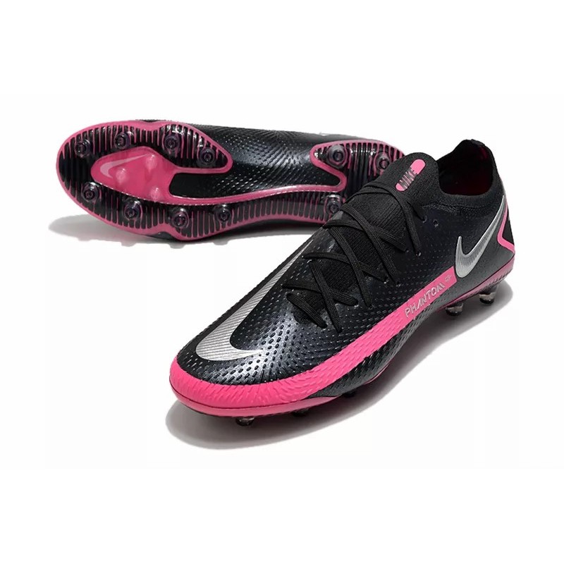 Botas de Fútbol Nike Phantom GT Elite AG-Pro Azul Marino&Púrpura / Marfil / Blanco&Rojo / Verde Fluorescente / Blanco&Multicolor / Plateado / Negro&Rojo / Negro&Rosado / Blanco&Rosado (#39~#45)