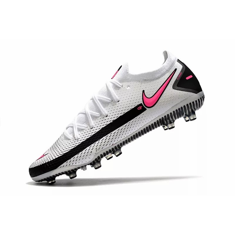 Botas de Fútbol Nike Phantom GT Elite AG-Pro Plateado / Negro&Rojo / Negro&Rosado / Blanco (#39~#45)