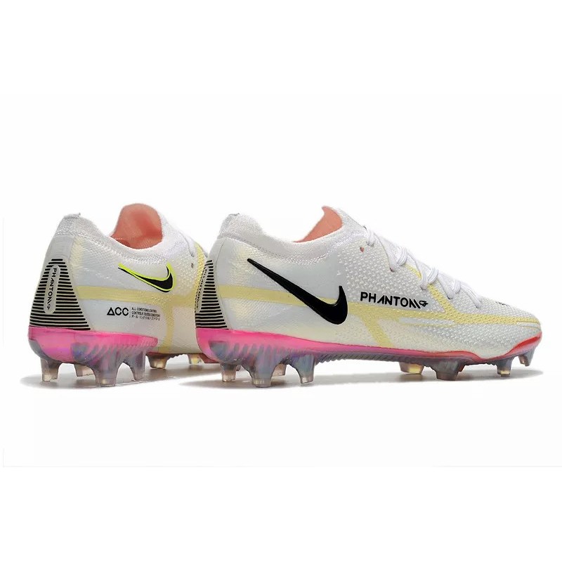 Botas de Fútbol Nike Phantom GT2 Elite FG Blanco&Amarillo (#39~#45)