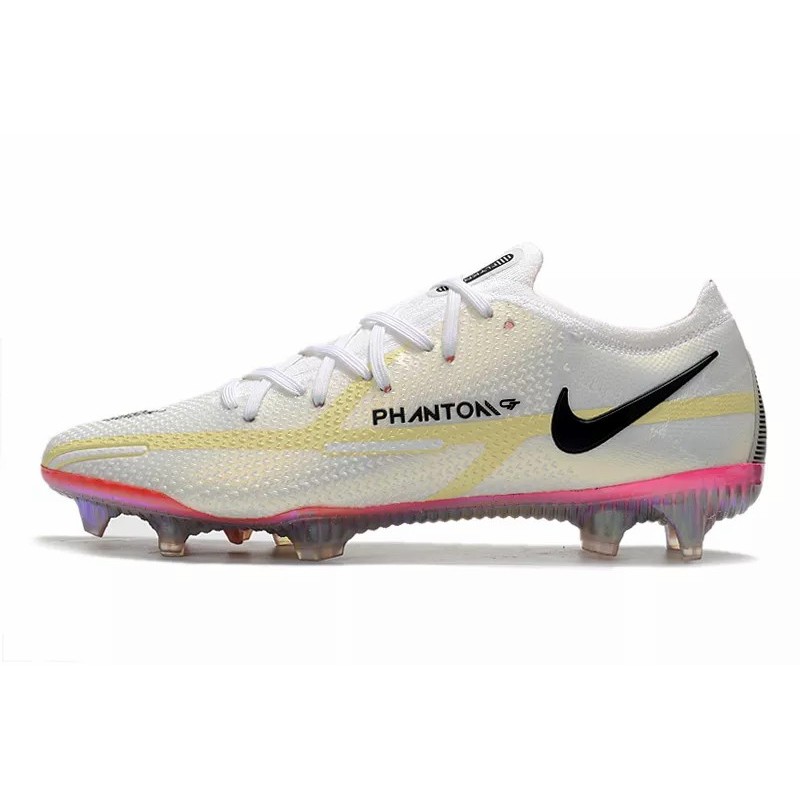 Botas de Fútbol Nike Phantom GT2 Elite FG Blanco&Amarillo (#39~#45)