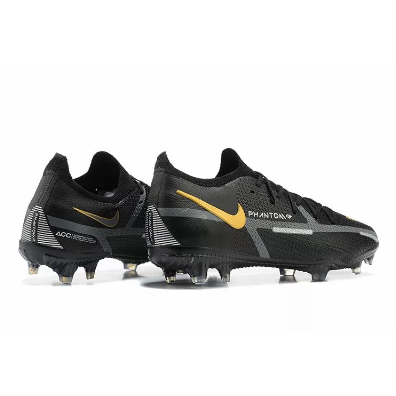 Botas de Fútbol Nike Phantom GT2 Elite FG Negro&Amarillo (#39~#45)