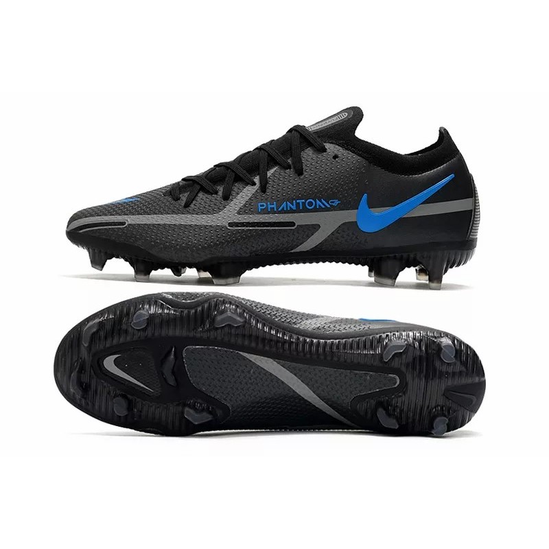 Botas de Fútbol Nike Phantom GT2 Elite FG Negro&Azul (#39~#45)