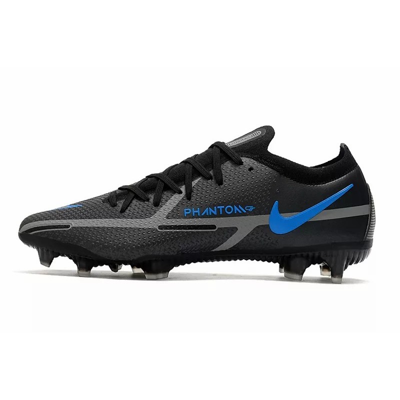 Botas de Fútbol Nike Phantom GT2 Elite FG Negro&Azul (#39~#45)