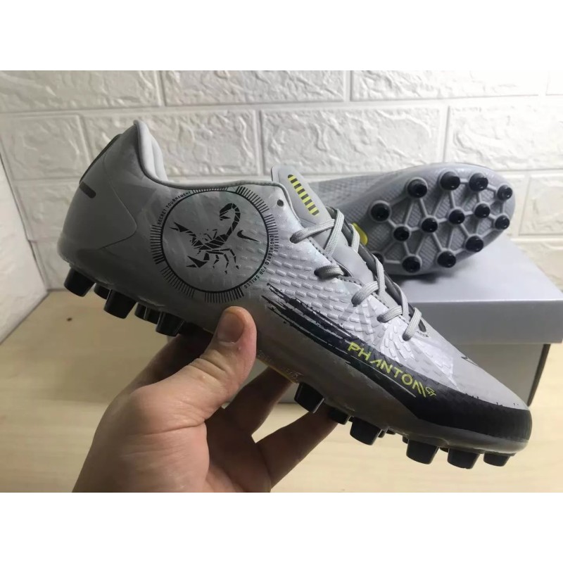 Botas de Fútbol Nike Phantom GT Academy AG Unisex Gris / Plateado&Blanco (#37~#44)