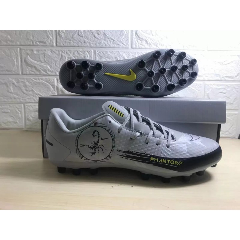 Botas de Fútbol Nike Phantom GT Academy AG Unisex Gris / Plateado&Blanco (#37~#44)