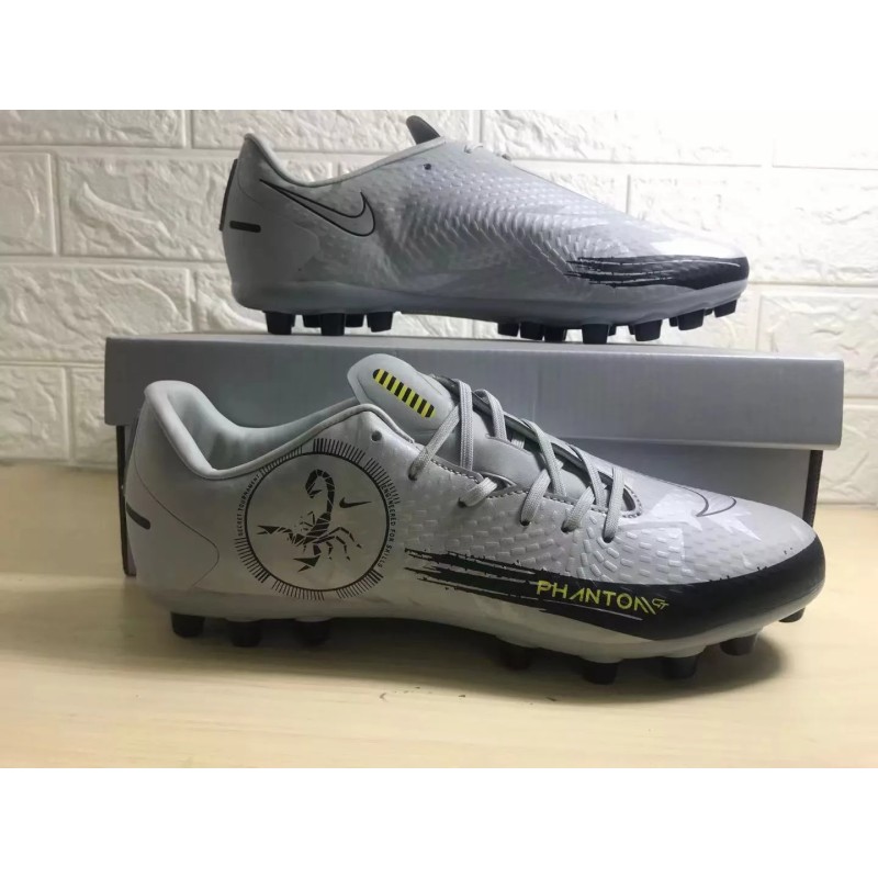Botas de Fútbol Nike Phantom GT Academy AG Unisex Gris / Plateado&Blanco (#37~#44)