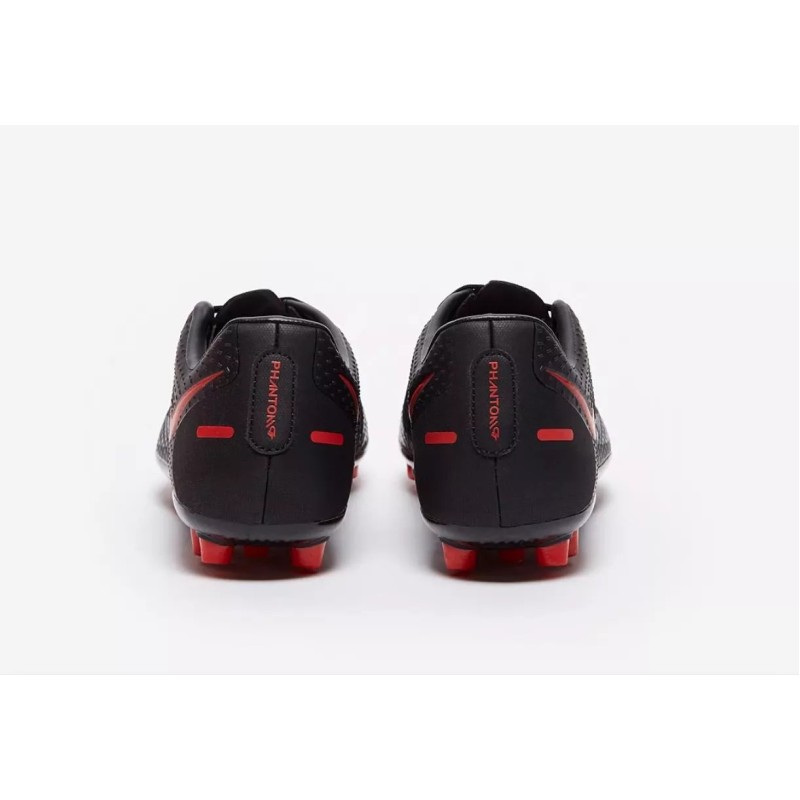 Botas de Fútbol Nike Phantom GT Academy AG Unisex Negro&Rojo  /  Negro&Rosado (#37~#44)